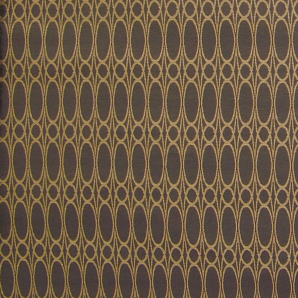 Arc-Com Clarion Storm Oval Stripe Gray Upholstery Fabric