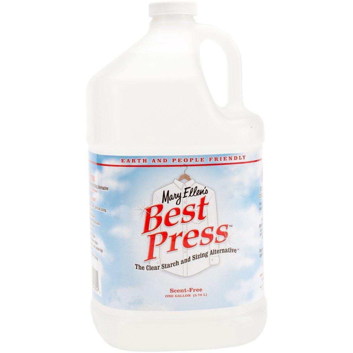 Best Press Spray Starch Scent Free Gallon Refill Size