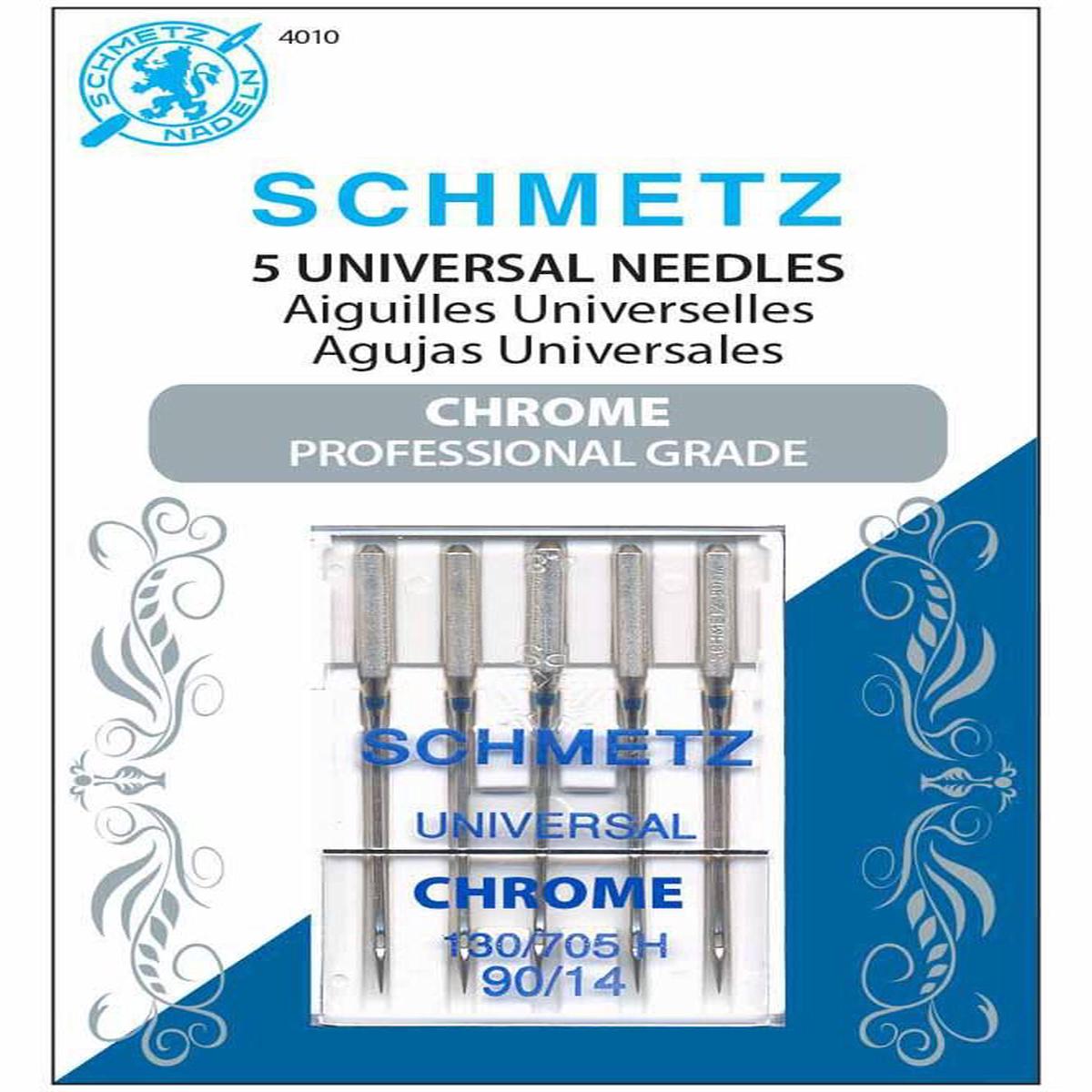 Schmetz Chrome Universal Needles Size 90