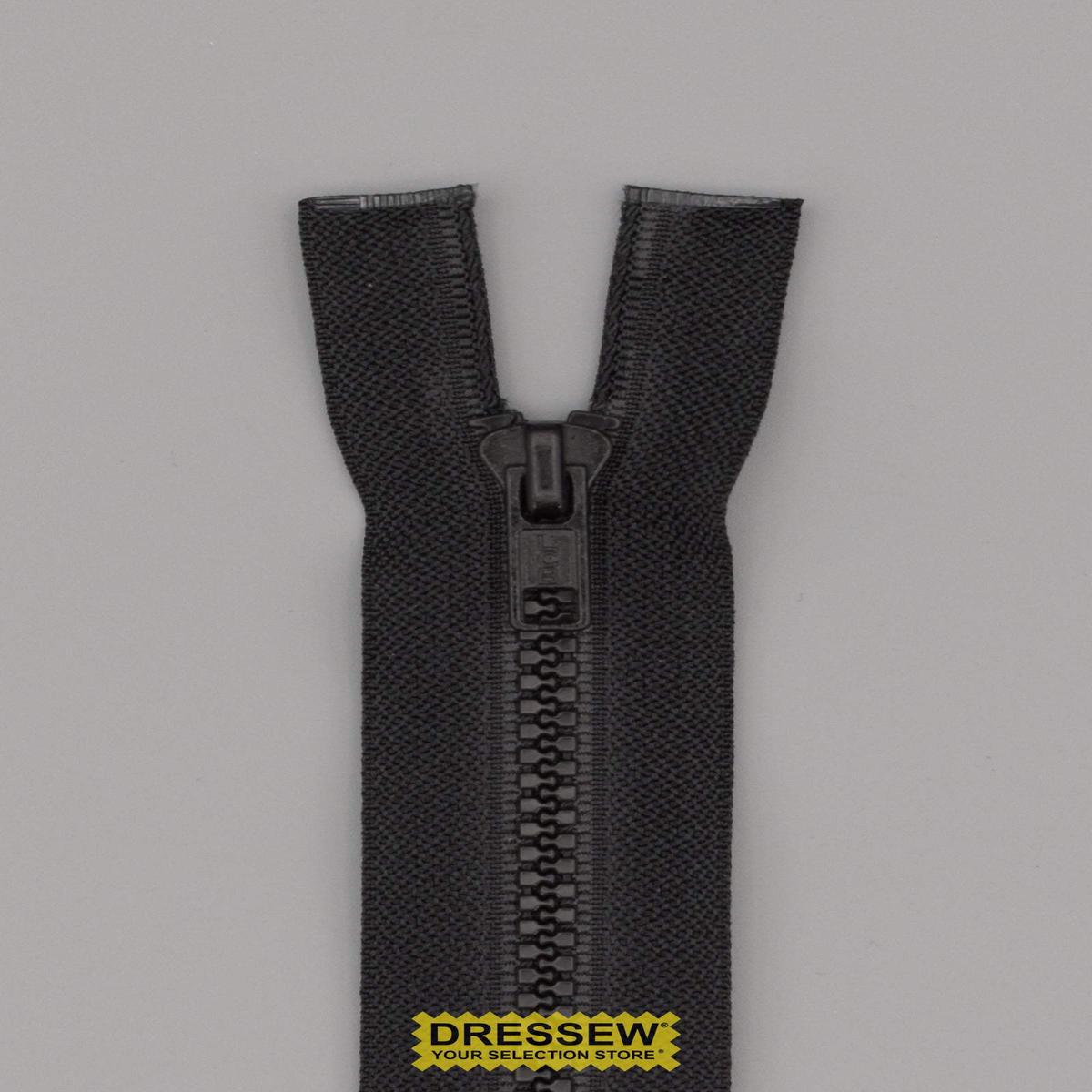 #3 Vislon Separating Zipper 65cm Black