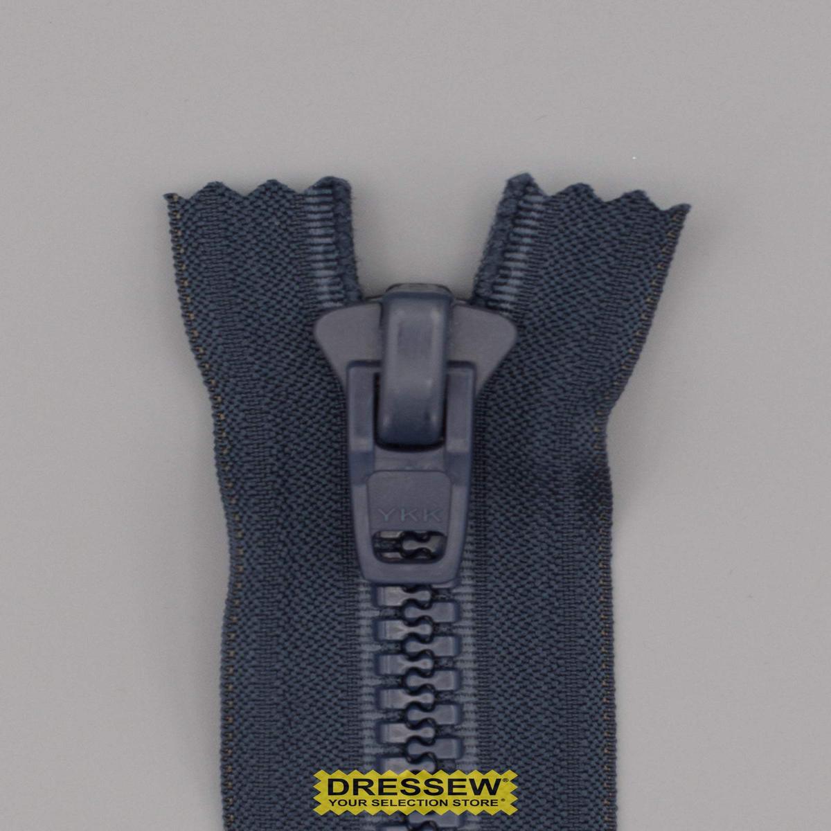#10 Vislon Closed End Zipper 50cm Navy