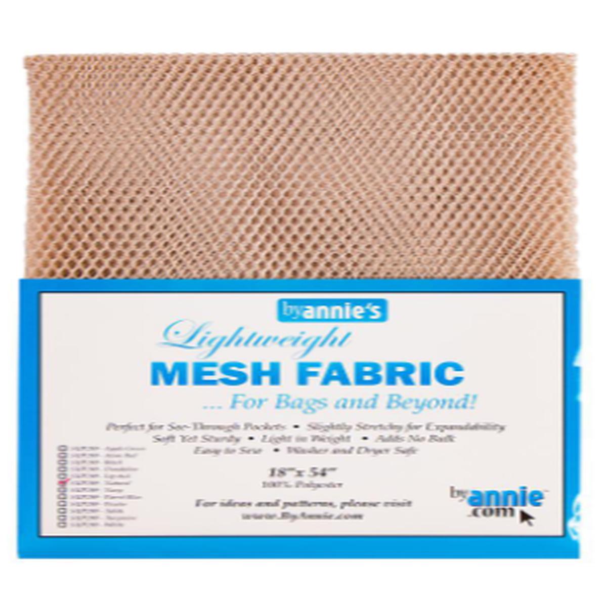 By Annie Lightweight Mesh 1/2-yard package - Natural